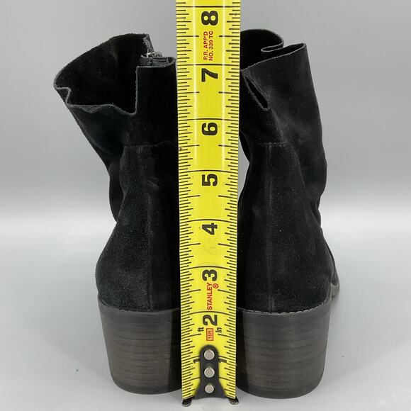 NEW Paul Green Women’s Suzette Block Heel Booties Black Size 7.5 - Picture 4 of 10